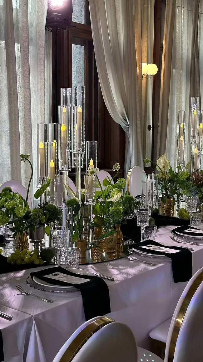 Charger plate silver