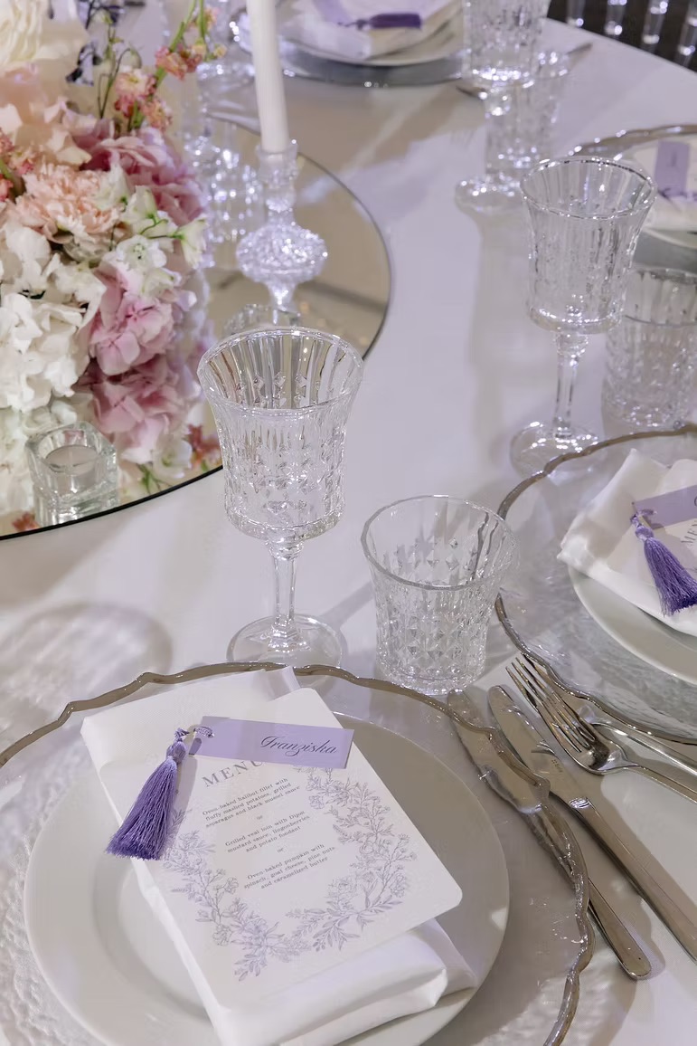 Charger plate silver