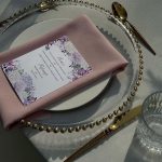 Charger plate beaded gold