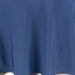 Dark blue tablecloth