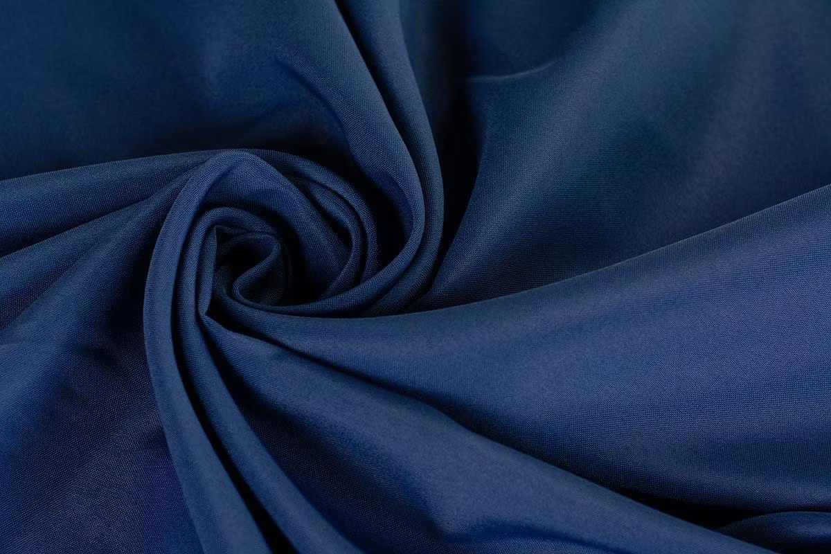 Dark blue tablecloth