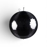 Black disco balls
