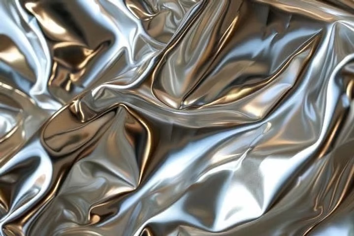 Drapery silver
