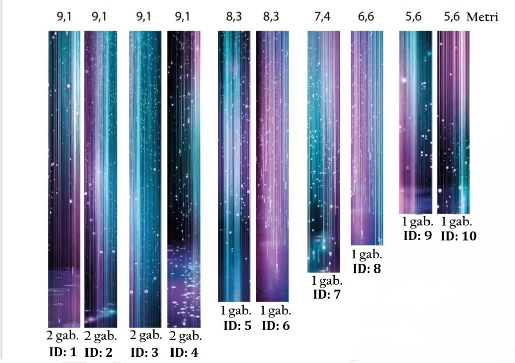 Drapery space thematics