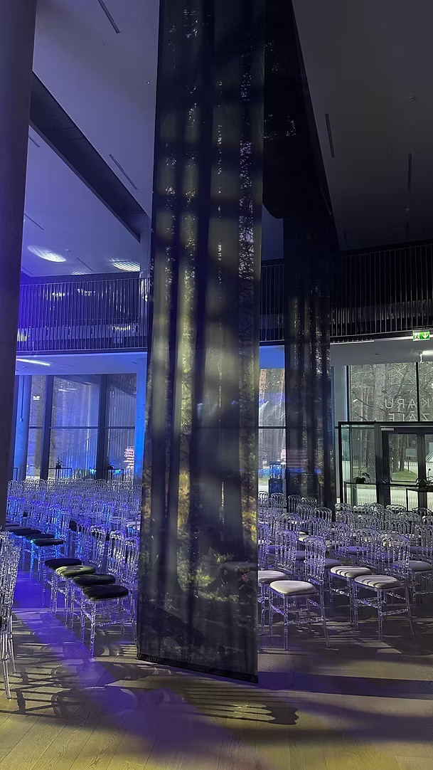 Drapery forest thematics