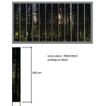 Drapery forest thematics