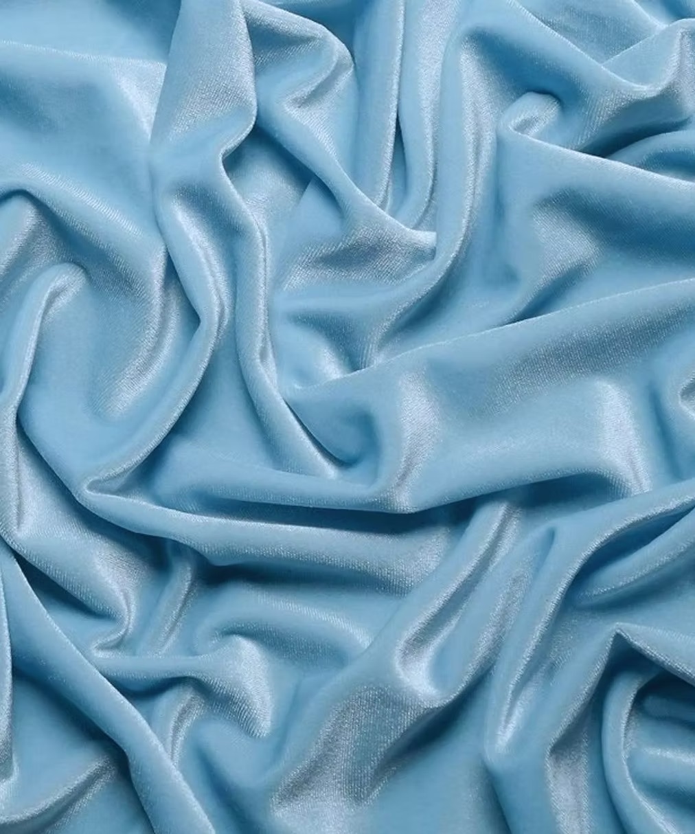 Drapery light blue