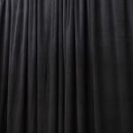 Drapery black