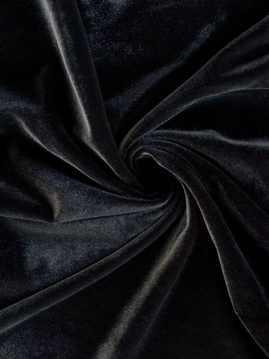 Drapery black