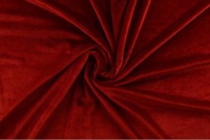 Drapery red