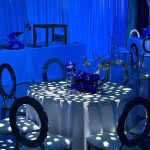 White tablecloth D320