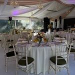 Beige tablecloth D300