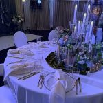 Beige tablecloth D300