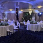 Beige tablecloth D300