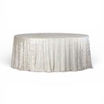 Velour tablecloth – beige