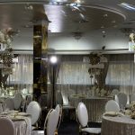 Velour tablecloth – beige