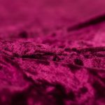 Velour tablecloth – bordo