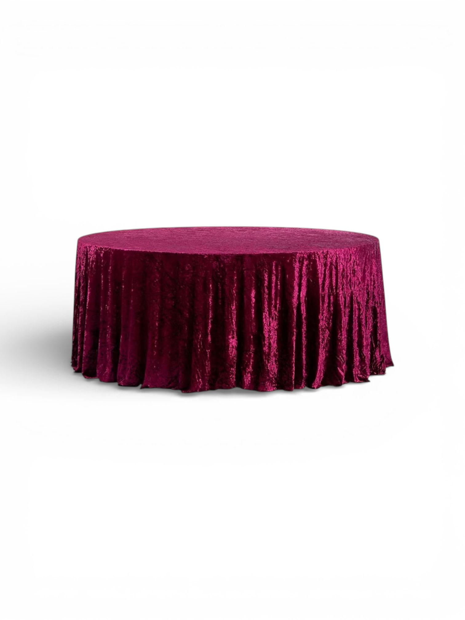 Velour tablecloth – bordo
