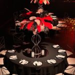 Black tablecloth D300