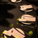 Black tablecloth D300