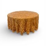 Peach petals tablecloth