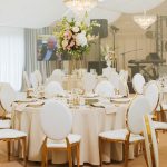 Champagne tablecloth