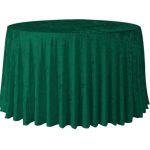 Velour tablecloth – green