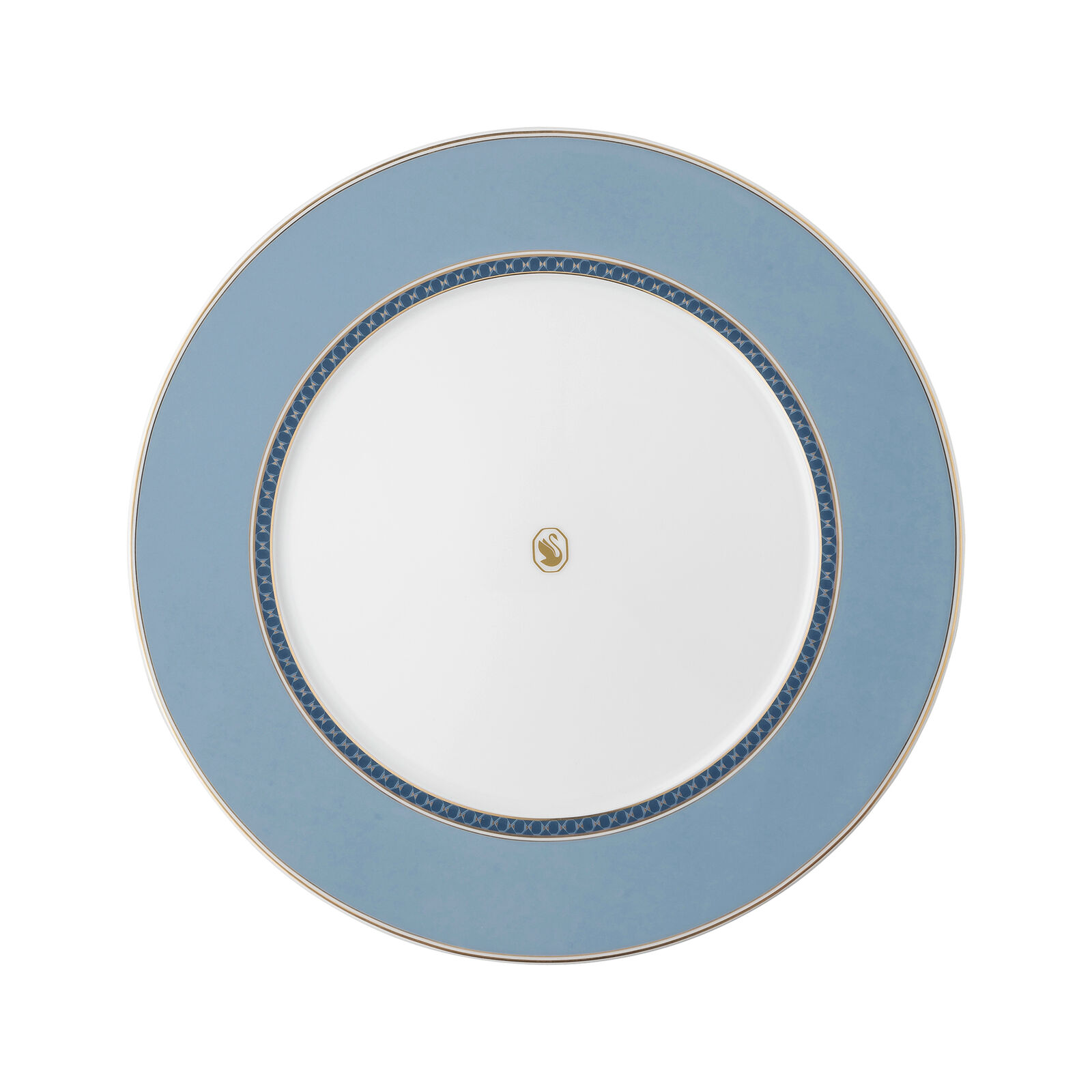 Light blue dinner plate