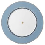 Light blue dinner plate