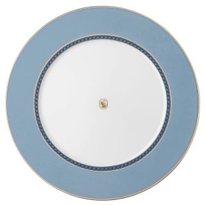 Light blue dinner plate