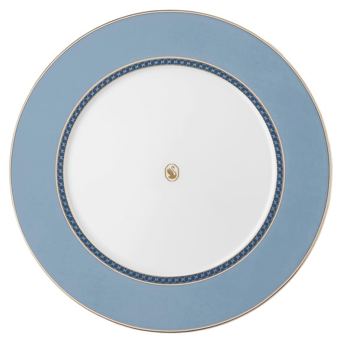 Light blue dinner plate