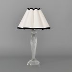 Transparent leg for table lamp