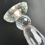 Transparent leg for table lamp