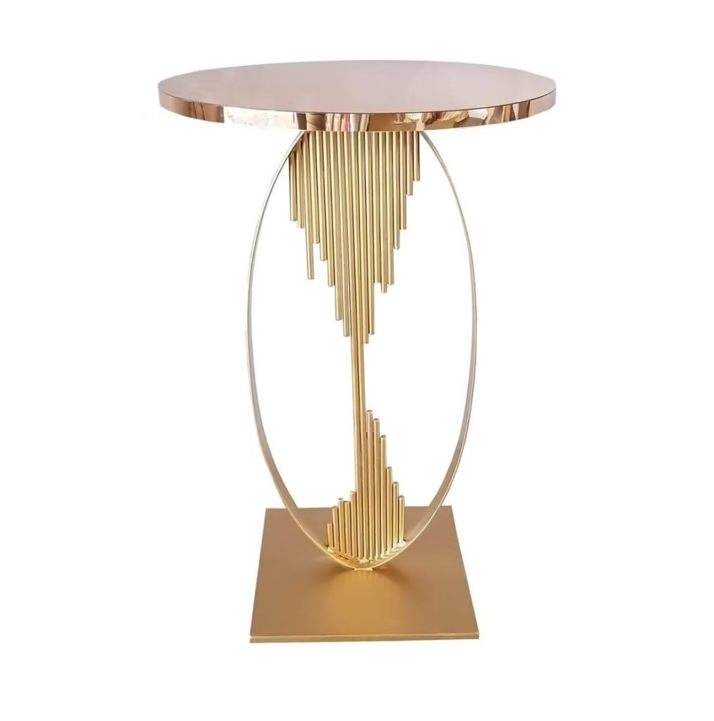 Ceremony and cake table