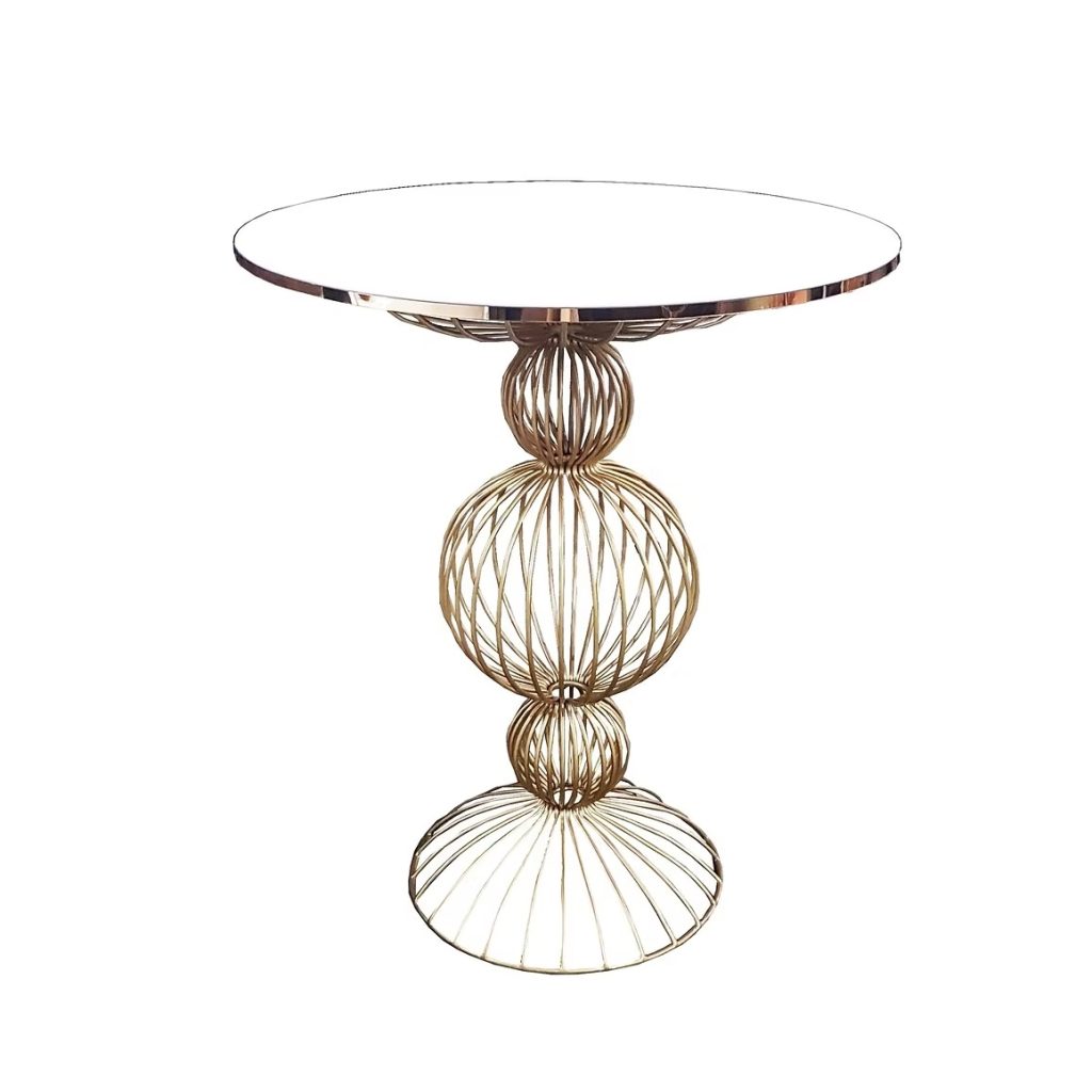 Ceremony and cake table