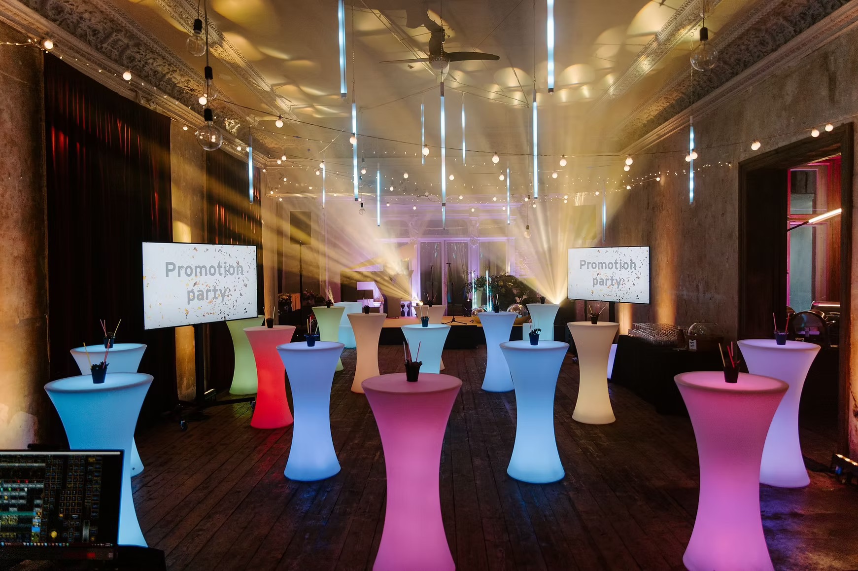 RGB lamps different colors