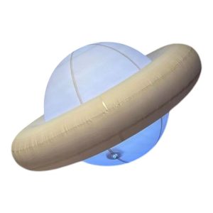 Inflatable planet – Saturn with a circle