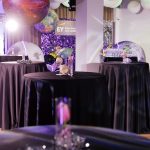 Inflatable galaxy purple planet