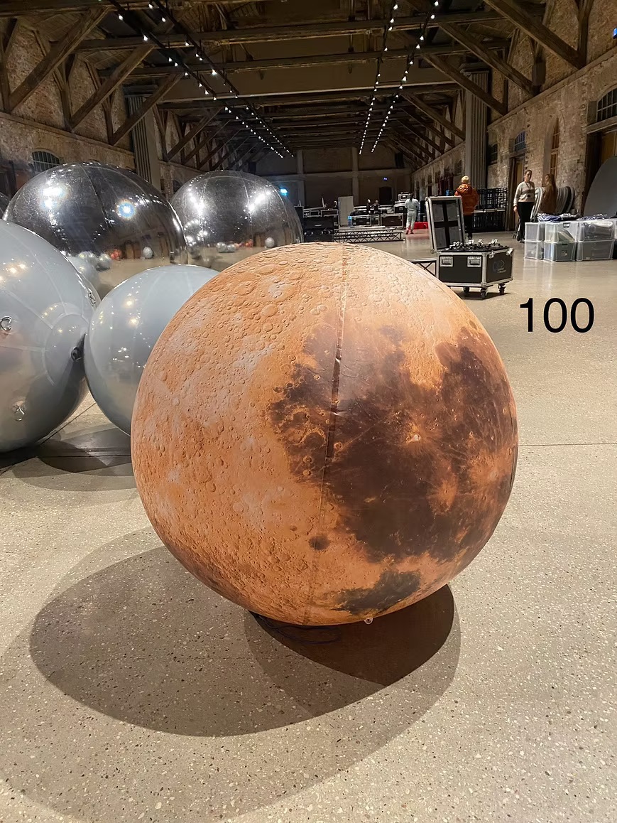 Inflatable planet – Mars