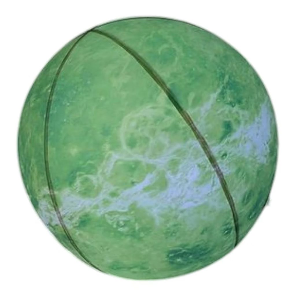 Inflatable green planet