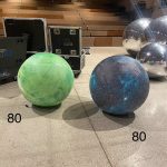 Inflatable green planet