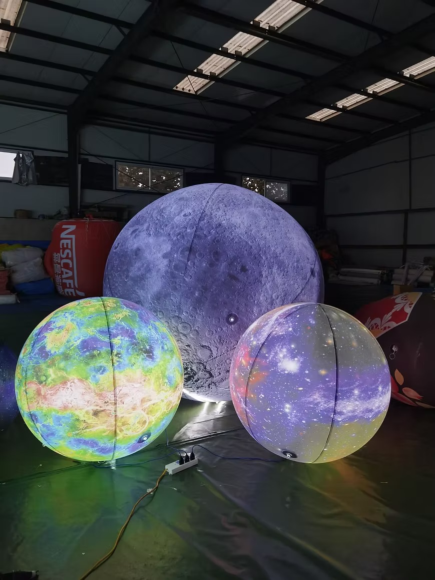Inflatable planet – Earth