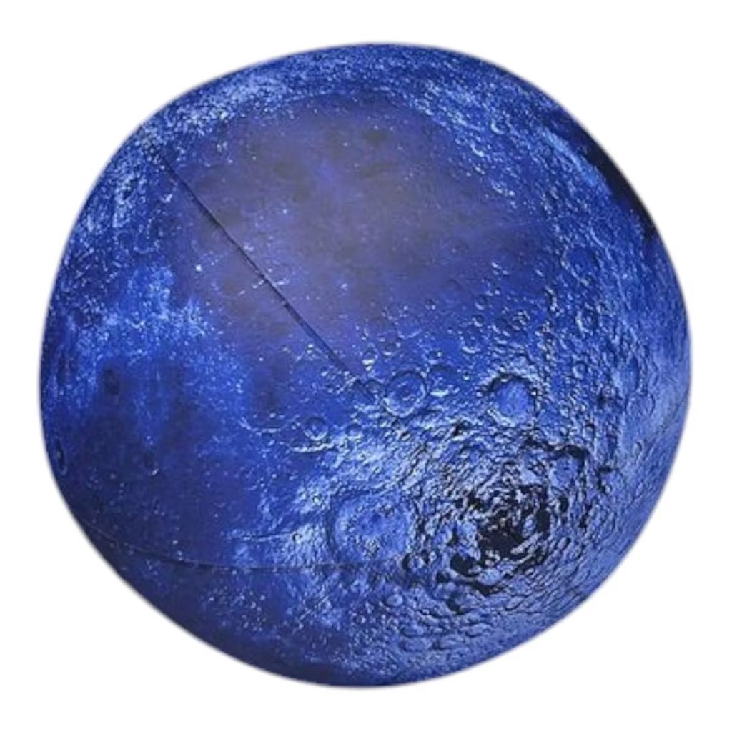 Inflatable blue planet