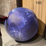 Inflatable blue planet