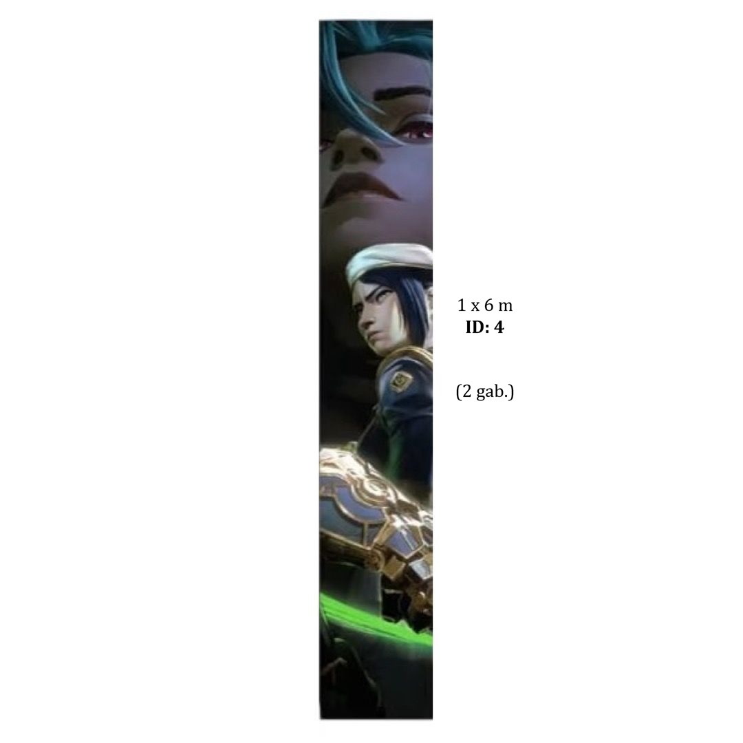 Netflix series–themed drapery