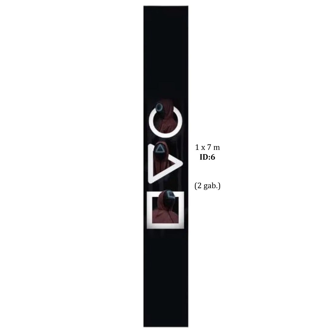 Netflix series–themed drapery