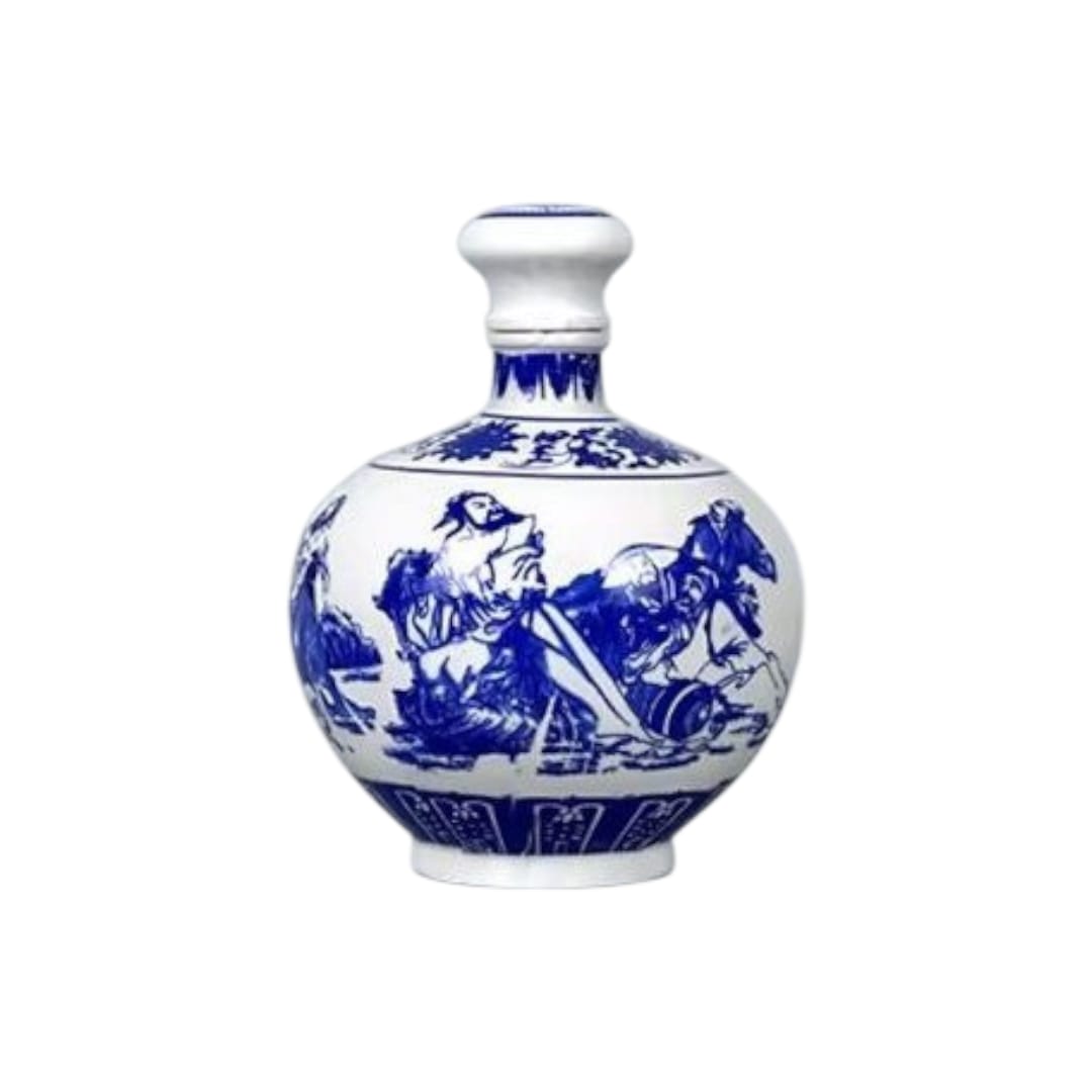 Blue legs for table lamp