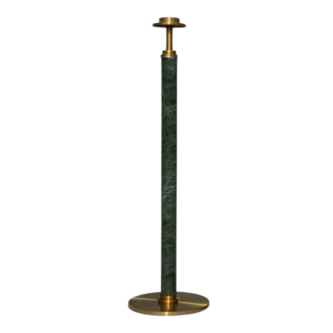Green leg for table lamp