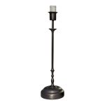 Dark silver leg for table lamp