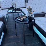 Coffee table black small